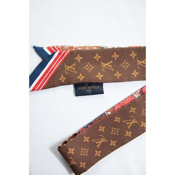 Louis Vuitton *RARE* Silk Bandeau Prive BB Beige MR0199 - Picture 2 of 6